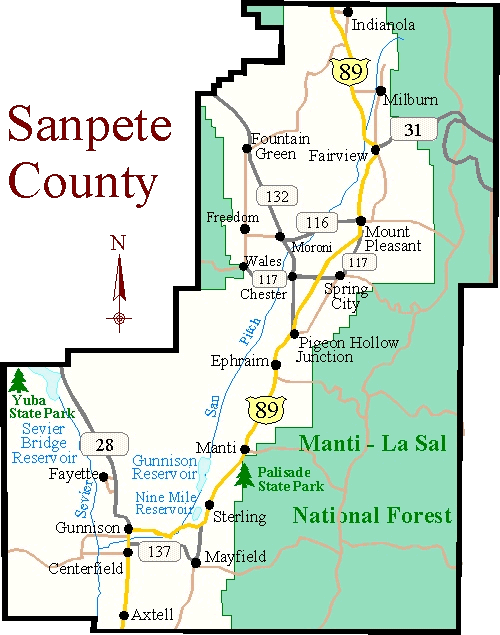 Birding in Sanpete County, Utah
